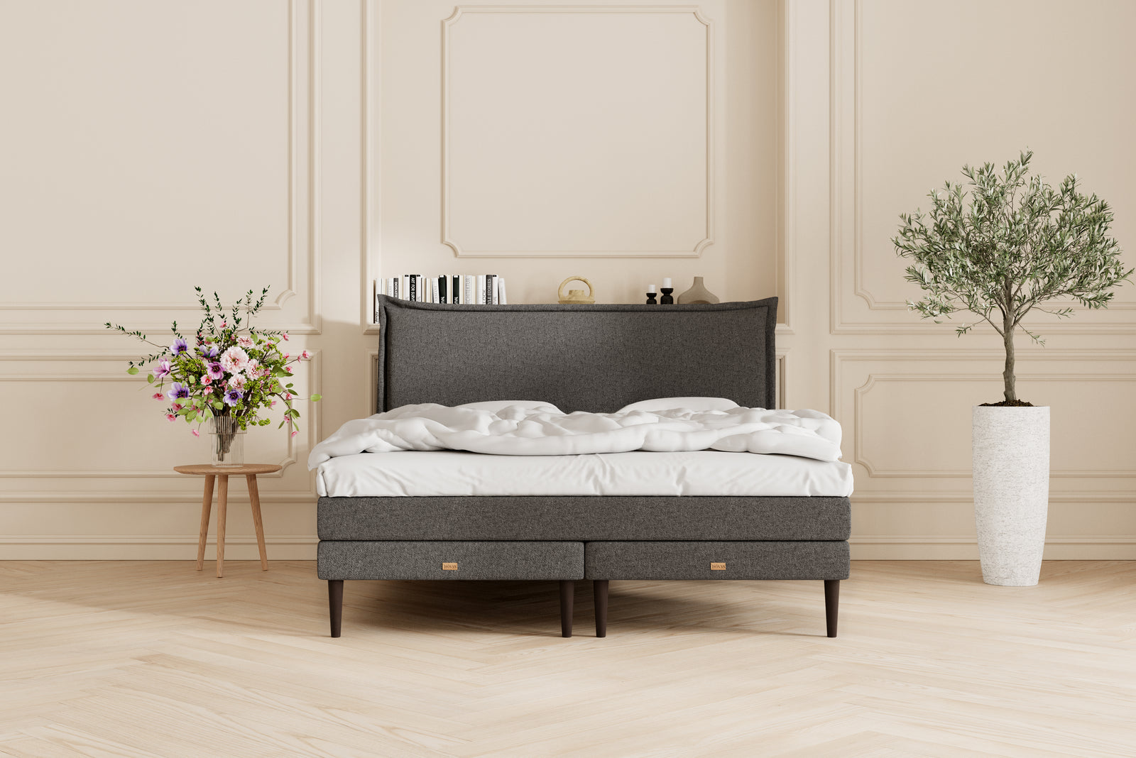 SÖVNN Prestige Kontinentalseng - 180x210 - Grå