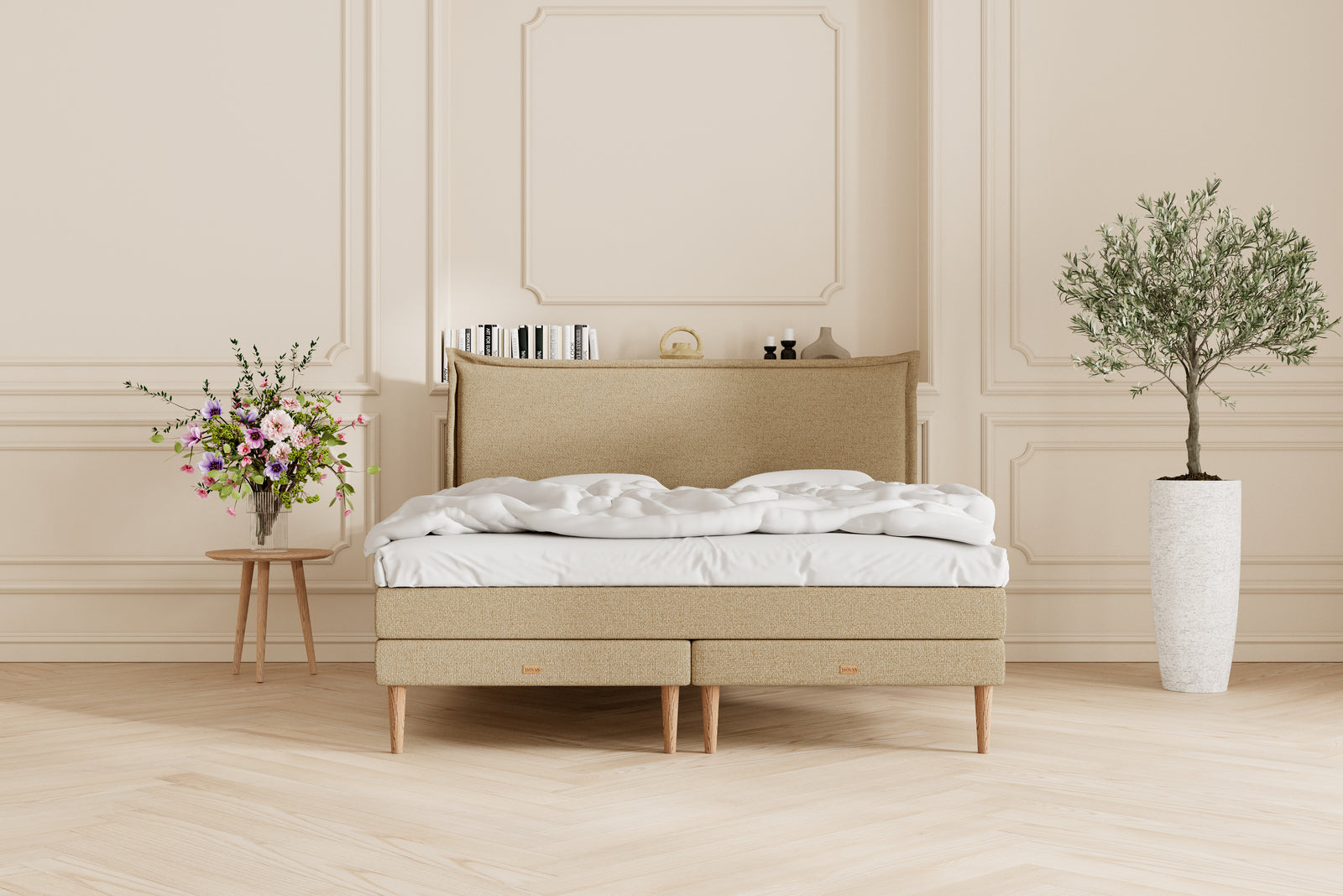 SÖVNN Prestige Kontinentalseng - 180x200 - Sand