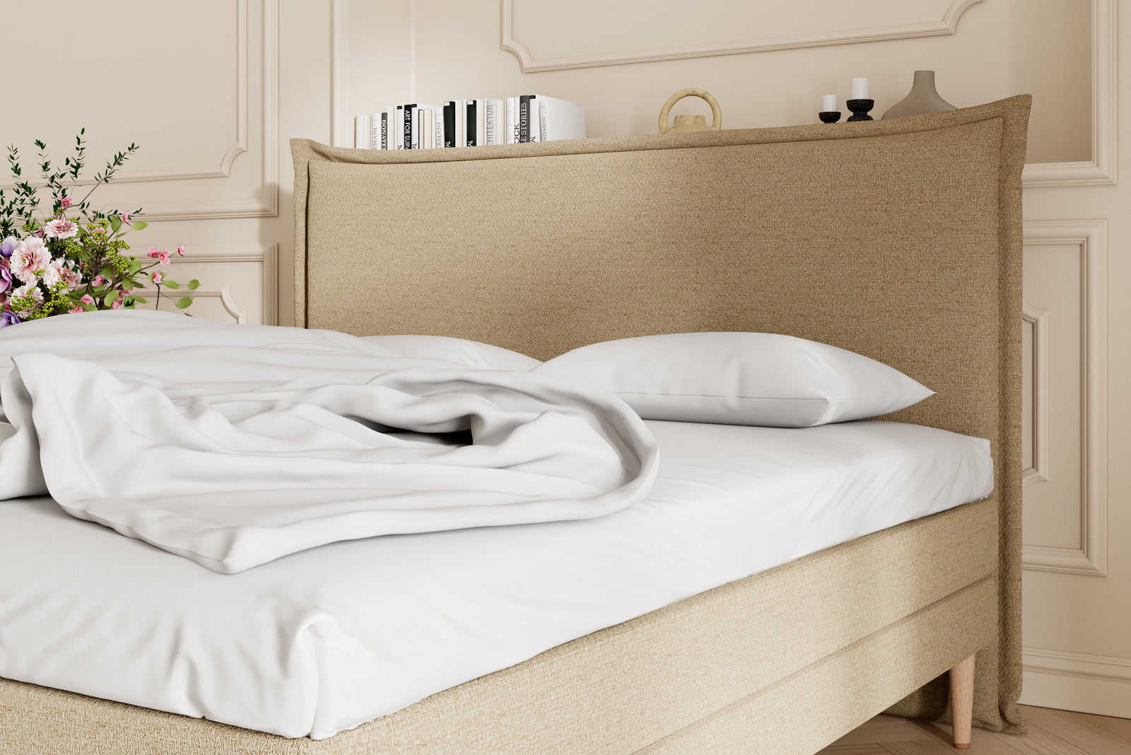 SÖVNN Prestige Kontinentalseng - 180x200 - Sand