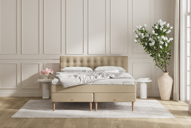 SÖVNN Prima Kontinentalseng - 140x200 - Sand