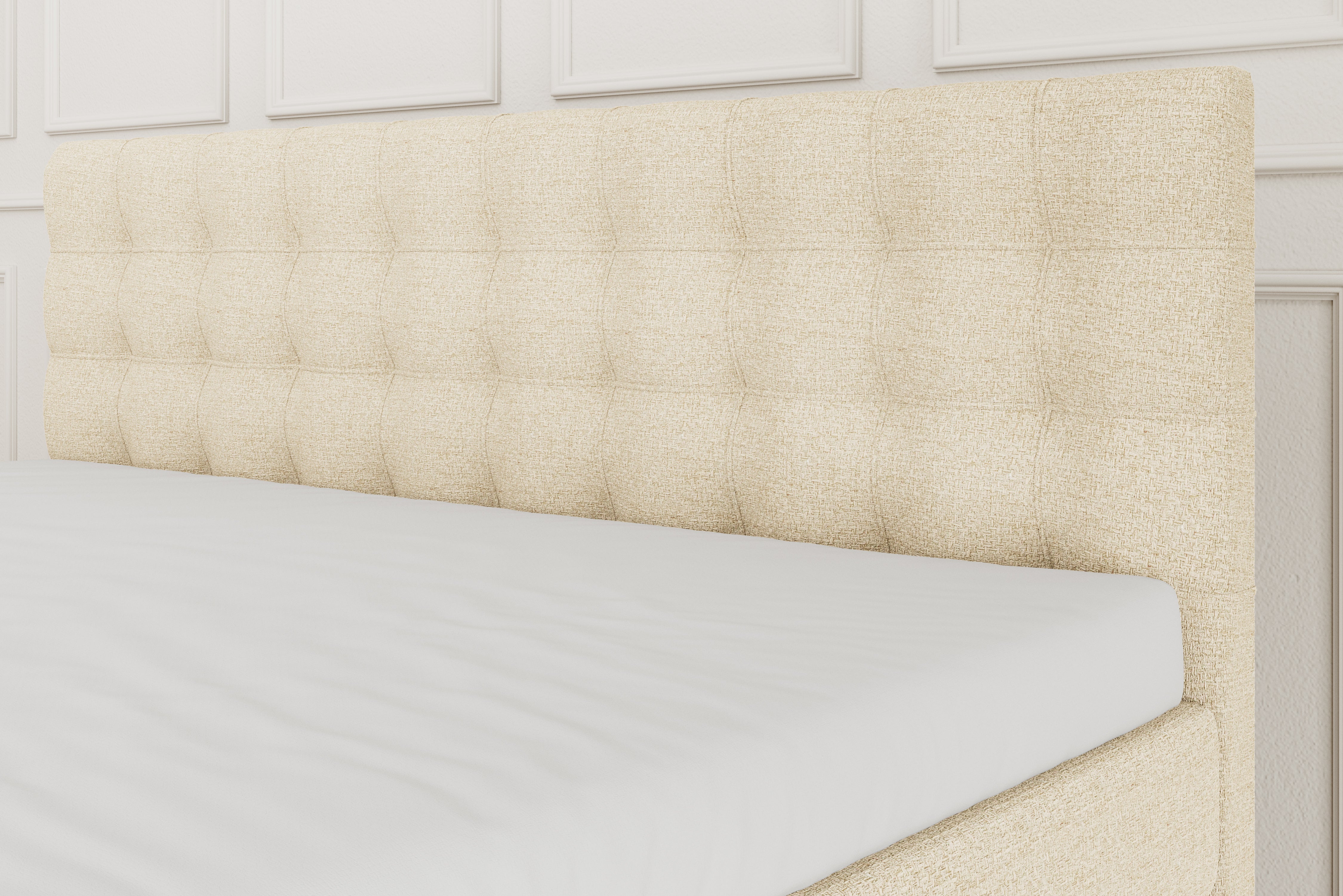 SÖVNN Ragner Sengegavl - Lys beige - 120x110