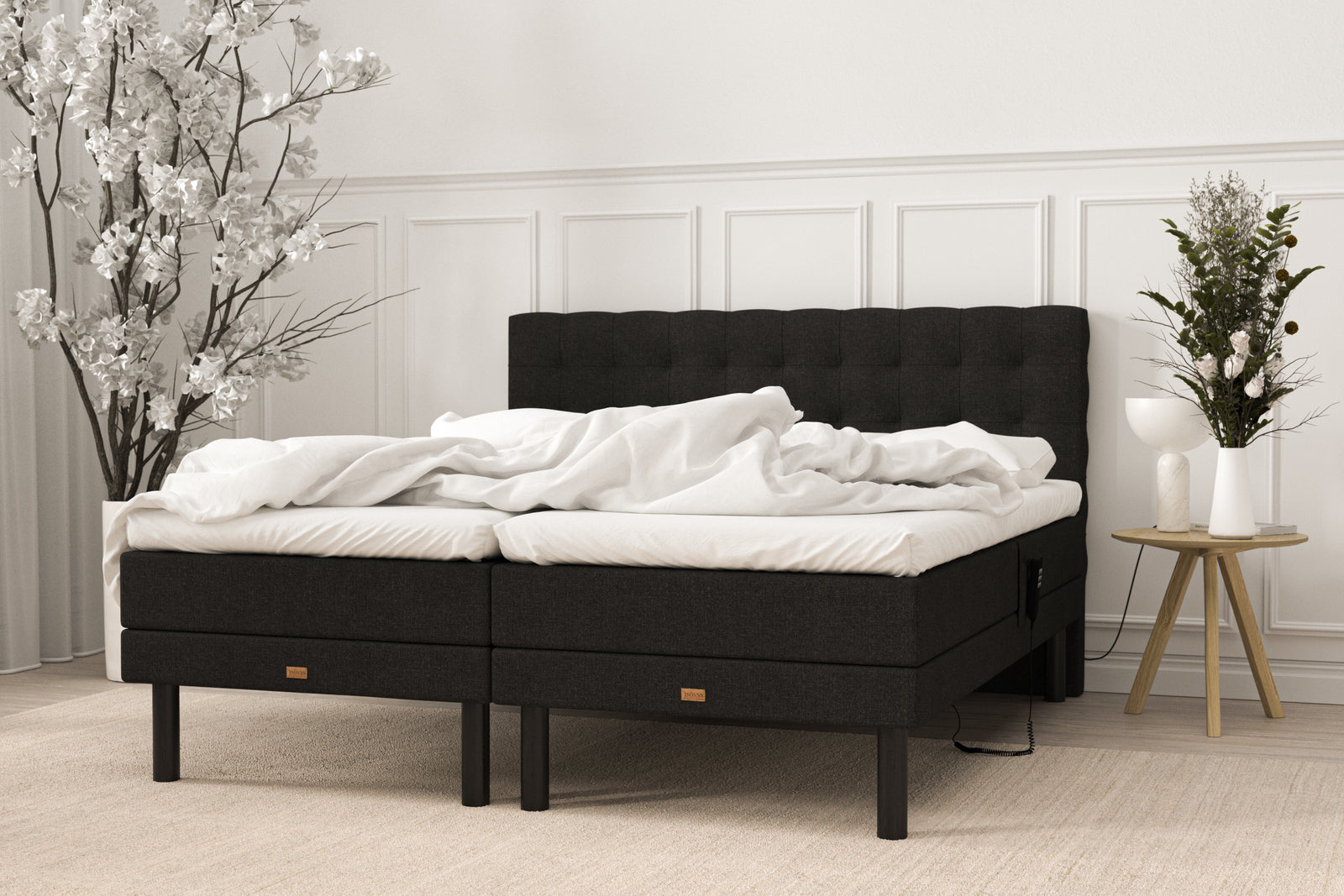 SÖVNN Deluxe Elevationsseng - 180x200 - Sort