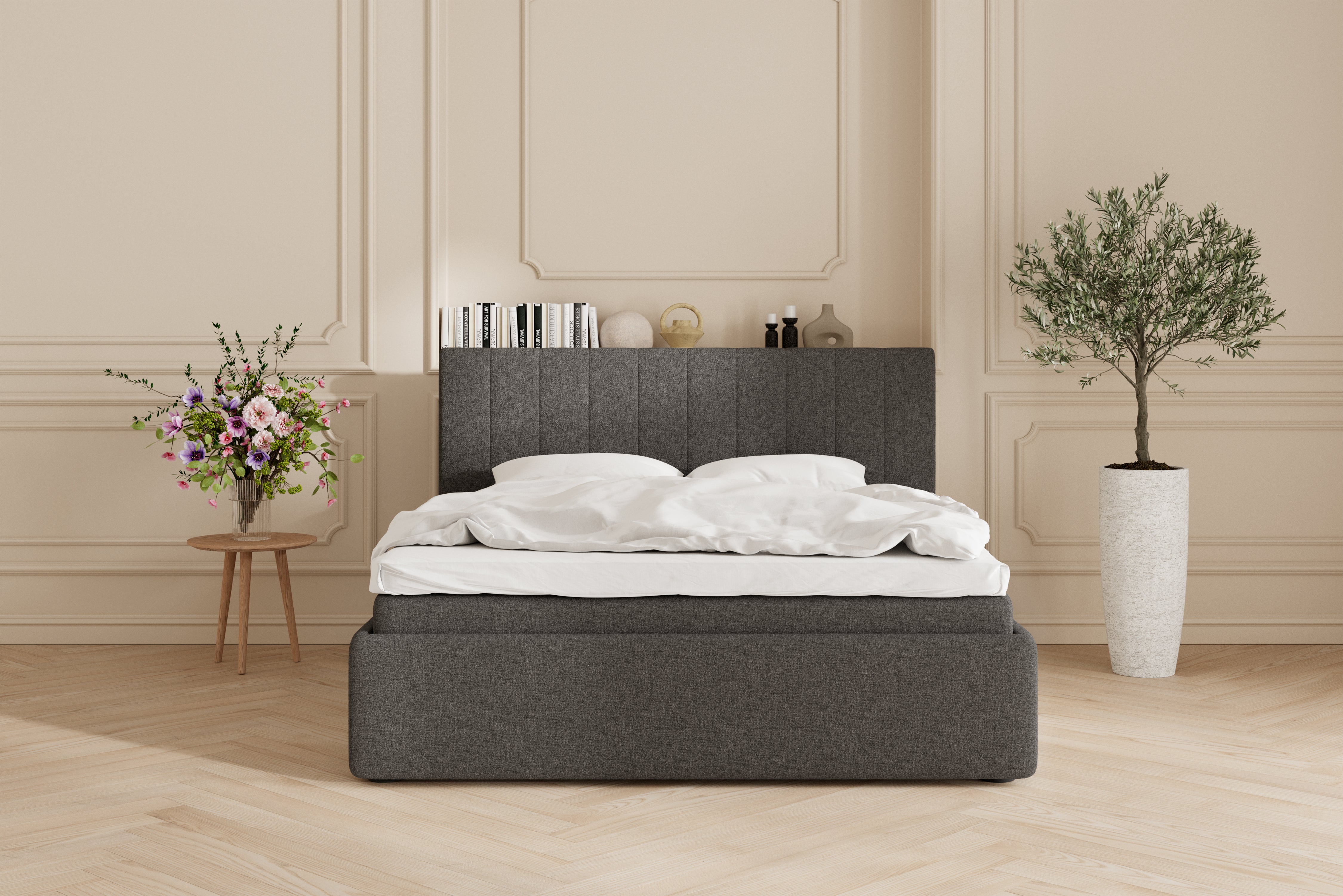 SÖVNN Vega sengeramme - 180x200 - Grå