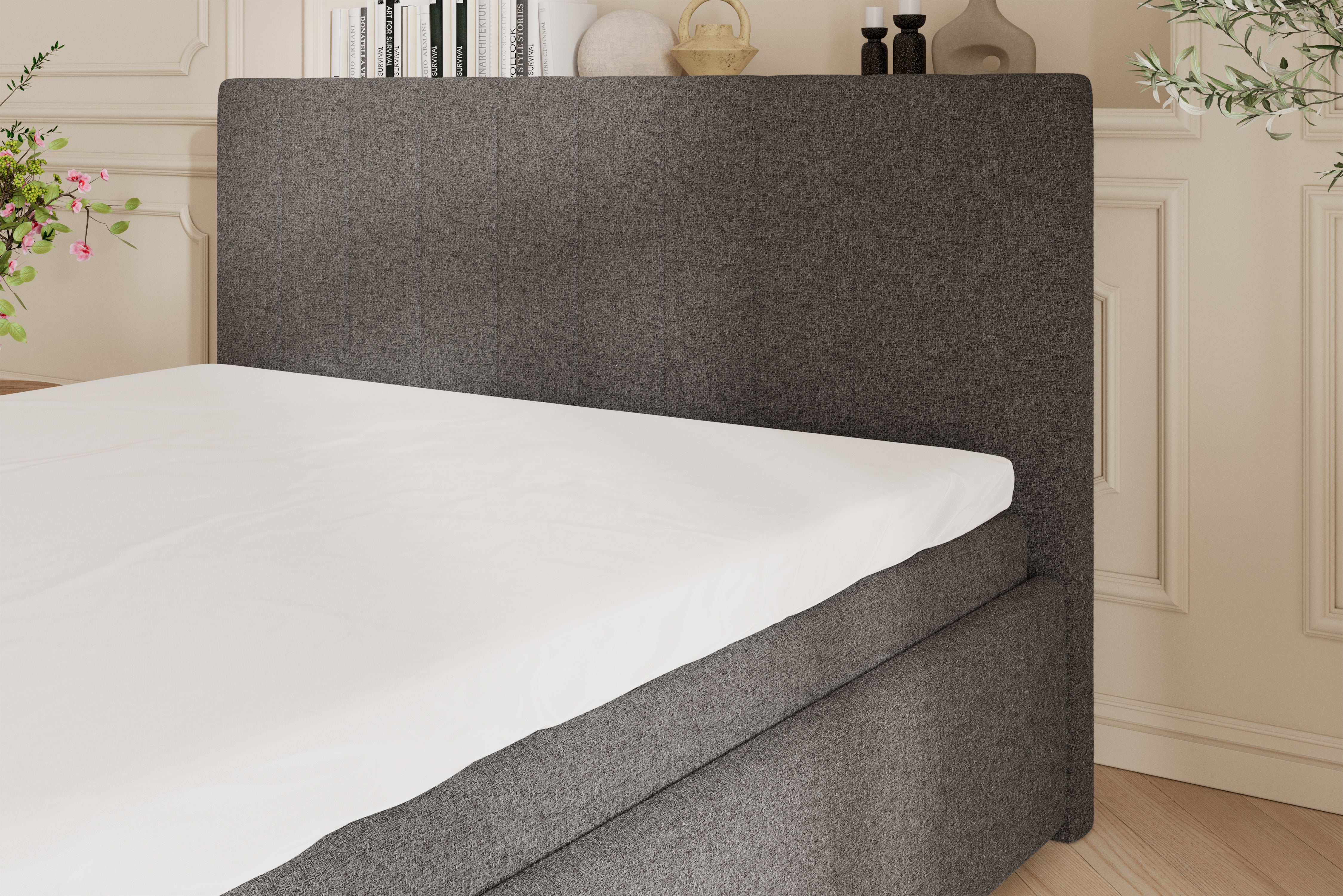 SÖVNN Vega sengeramme - 180x200 - Grå