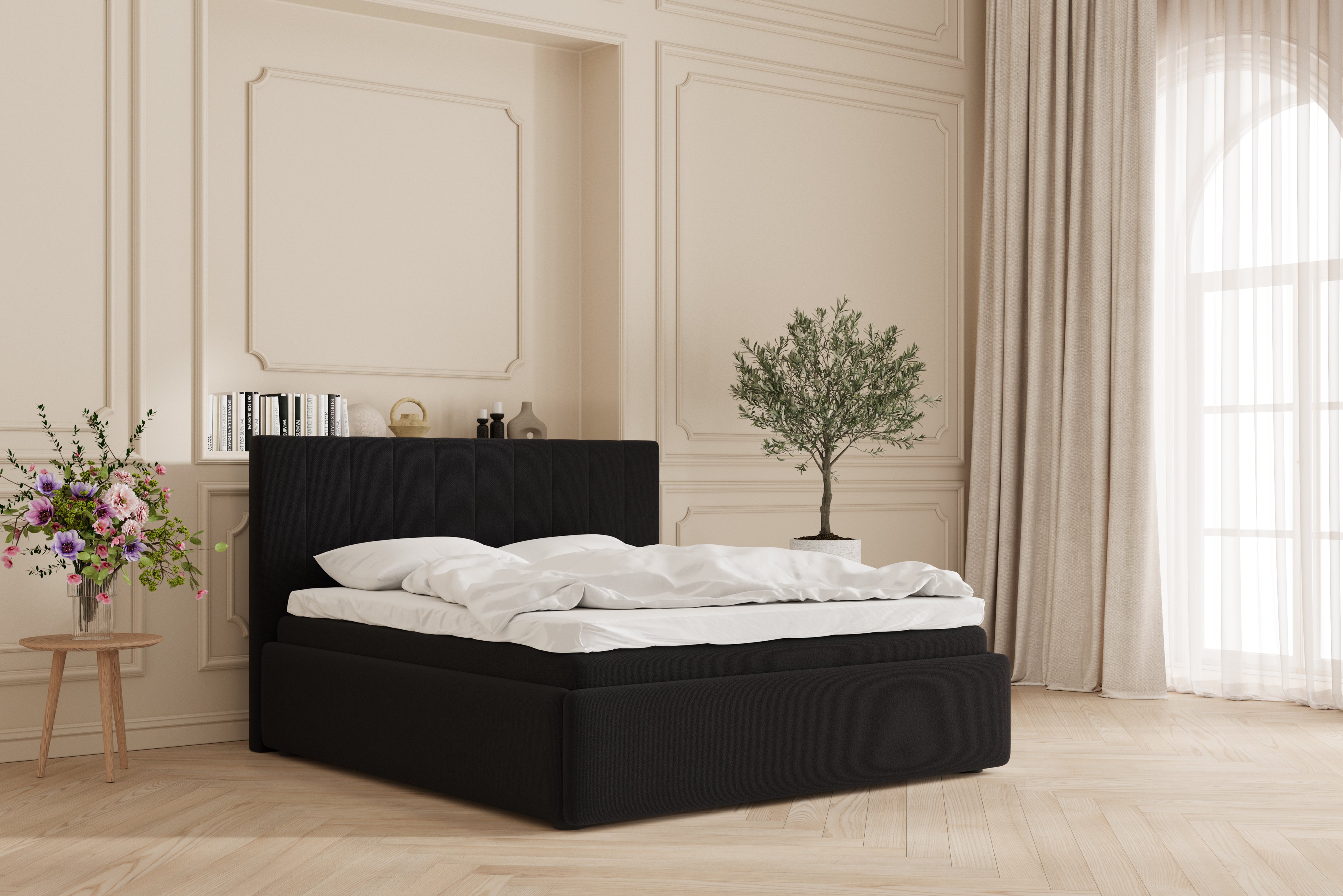 SÖVNN Vega sengeramme - 180x200 - Sort