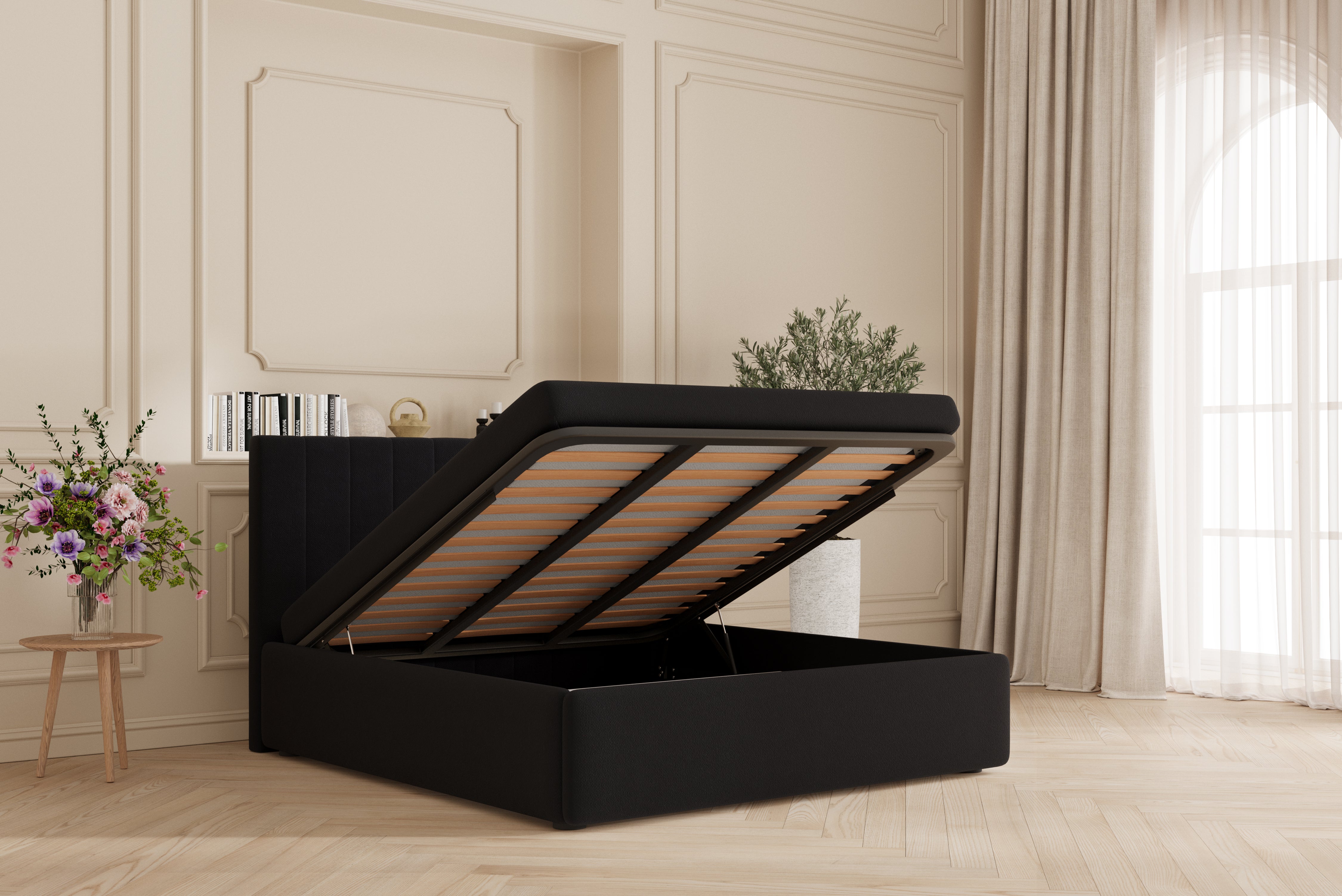 SÖVNN Vega sengeramme - 180x200 - Sort