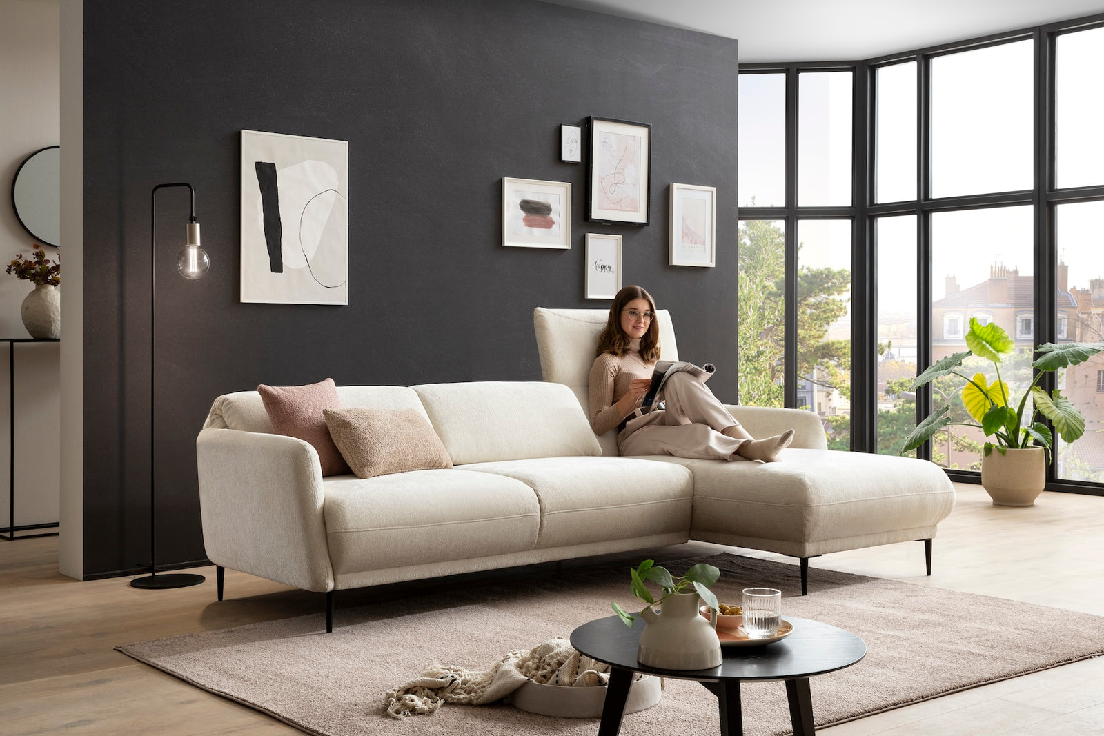 Vera - Chaiselong sofa