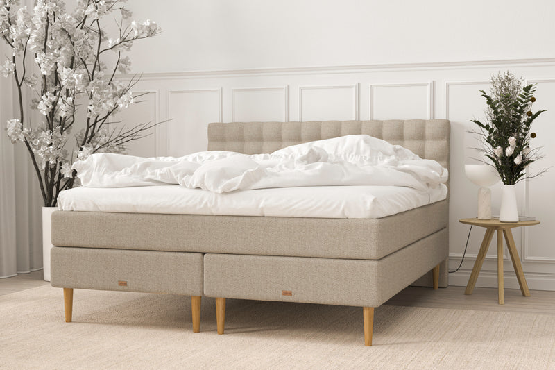 SÖVNN Maya Kontinentalseng - 210x210 - Sand