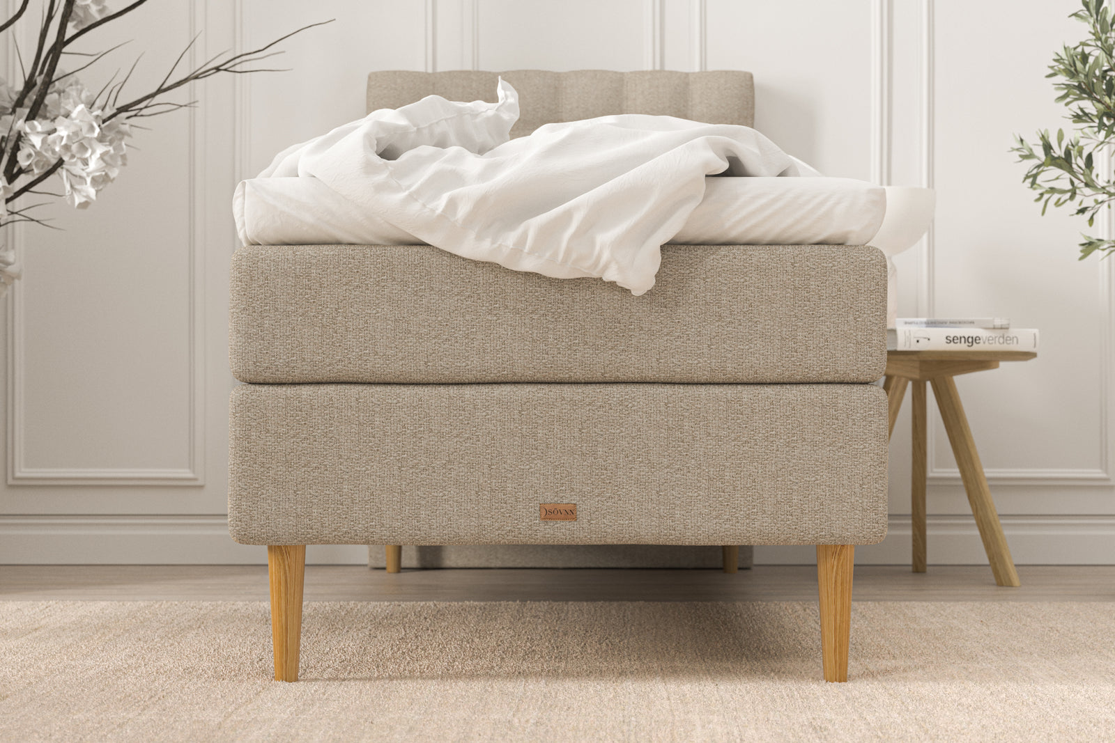 SÖVNN Maya Kontinentalseng - 120x200 - Sand
