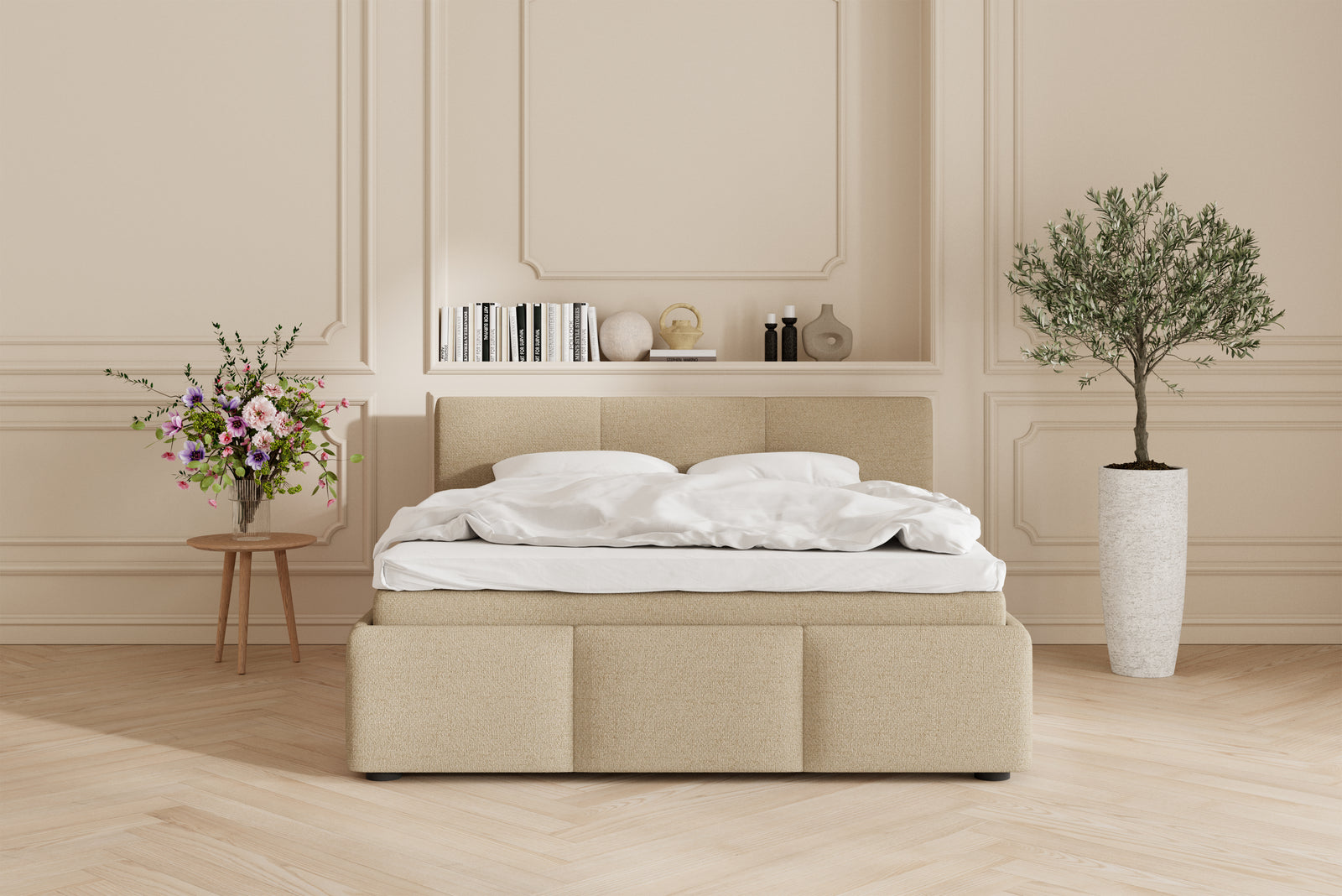 SÖVNN Ziva sengeramme - 180x200 - Sand