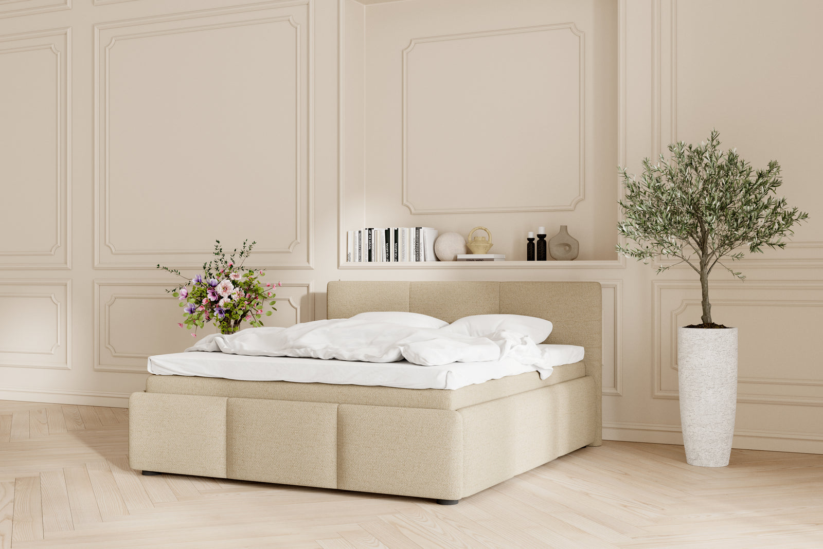 SÖVNN Ziva sengeramme - 180x200 - Sand